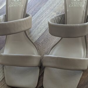 Vince Camuto Tan Heeled Sandals